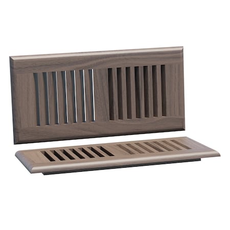 Designs Of Distinction Small Self Rimming Floor Vent - Walnut 01994010WL1